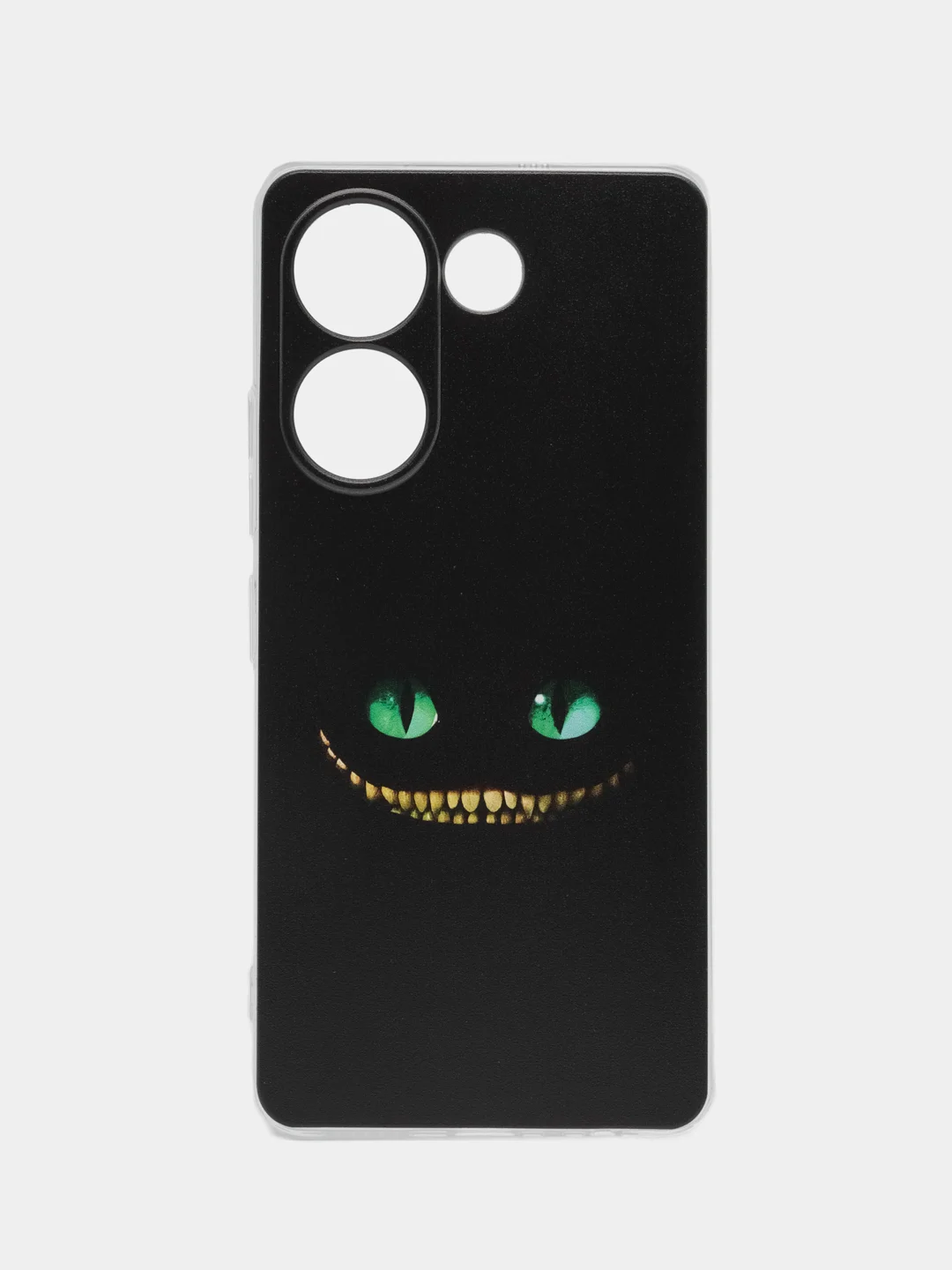 Черный чехол на Tecno Camon 20/20 Pro 4G (Текно Камон 20/20 Про 4G), с рисунком, защита камеры