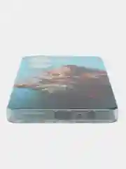 Светло-коричневый чехол на Tecno Camon 20/20 Pro 4G (Текно Камон 20/20 Про 4G), с рисунком, защита камеры