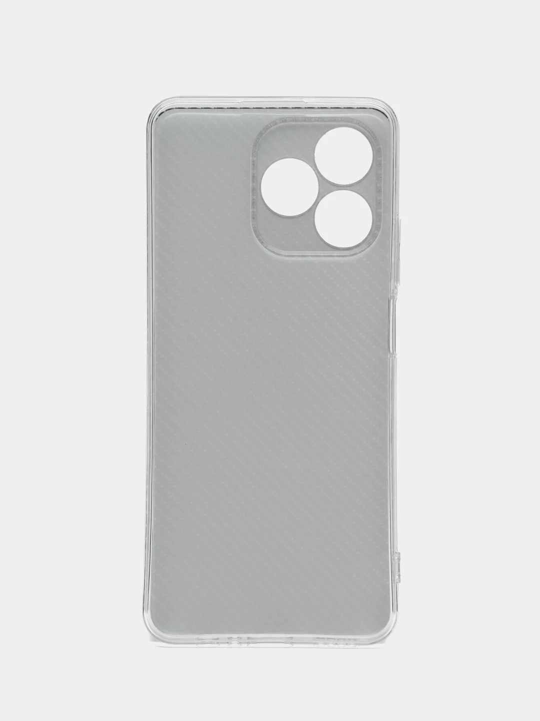 Хаки силиконовый чехол на Realme C53/C51 (Реалми С53/С51), прозрачный, с рисунком, защита камеры