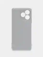 Хаки силиконовый чехол на Realme C53/C51 (Реалми С53/С51), прозрачный, с рисунком, защита камеры