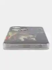 Медный чехол на Infinix Hot 30i (Инфиникс Хот 30и) с рисунком, прозрачный