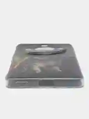 Медный силиконовый чехол на Honor X9B (Хонор X9B), прозрачный, с рисунком, защита камеры