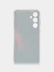 Красный чехол на Samsung Galaxy A55 5G / Самсунг Галакси А55 5G прозрачный, с рисунком