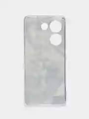 Серый металлик чехол на Tecno Camon 20/20 Pro 4G (Текно Камон 20/20 Про 4G), с рисунком, защита камеры