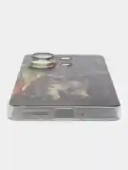 Медный чехол на Xiaomi Redmi Note 13 Pro 4G/Poco M6 Pro 4G, прозрачный, с рисунком, защита камеры