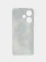 Песочный хаки чехол на Infinix Hot 30i (Инфиникс Хот 30и) с рисунком, прозрачный