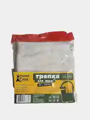 Тряпка для пола, хлопковая, белая, 80*100 см