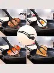 Лопатка щипцы кухонные 2 в 1, жаропрочный нейлон
