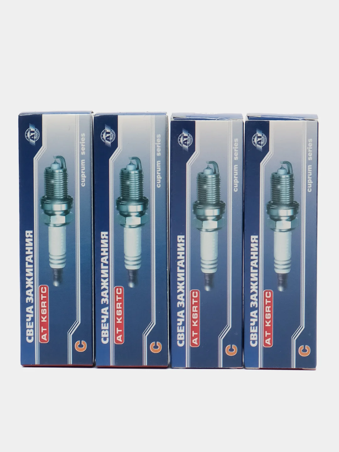 Свеча зажигания AT K6RTC (0,8) комплект из 4-х штук 2110-2112 16v