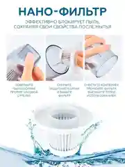 Пылесос автомобильный, беспроводной, XCQ-12C