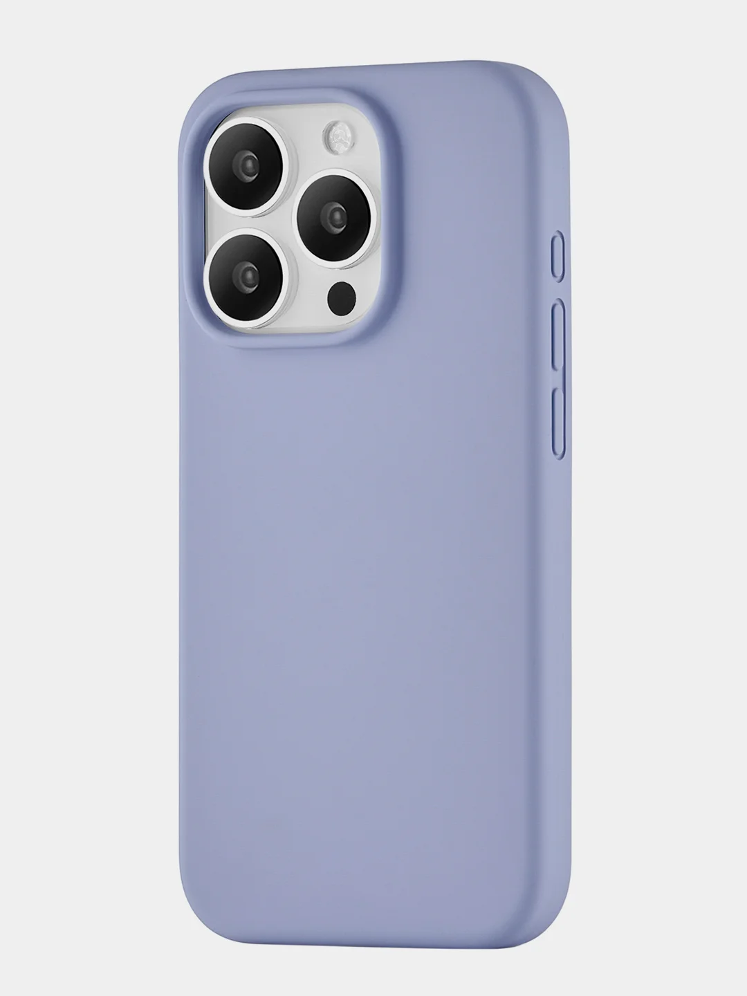 Лавандовый чехол для iPhone 15 Pro uBear Touch Mag Case, MagSafe совместимый, софт-тач