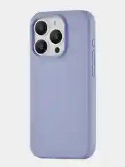 Лавандовый чехол для iPhone 15 Pro uBear Touch Mag Case, MagSafe совместимый, софт-тач