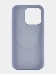 Лавандовый чехол для iPhone 15 Pro uBear Touch Mag Case, MagSafe совместимый, софт-тач