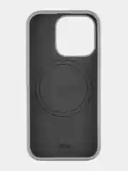 Серый чехол для iPhone 15 Pro uBear Touch Mag Case, MagSafe совместимый, софт-тач