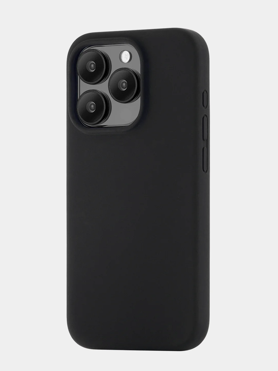 Черный чехол для iPhone 15 Pro uBear Touch Mag Case, MagSafe совместимый, софт-тач