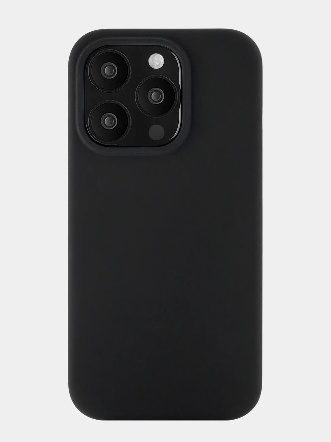 Черный чехол для iPhone 15 Pro uBear Touch Mag Case, MagSafe совместимый, софт-тач