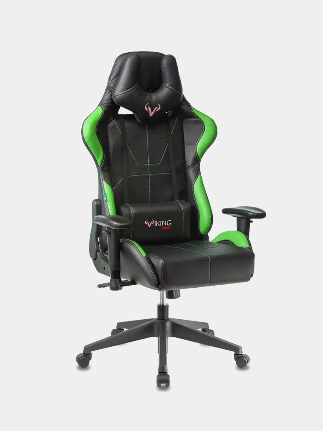 Салатовый компьютерное игровое геймерское кресло Zombie  VIKING 5 AERO