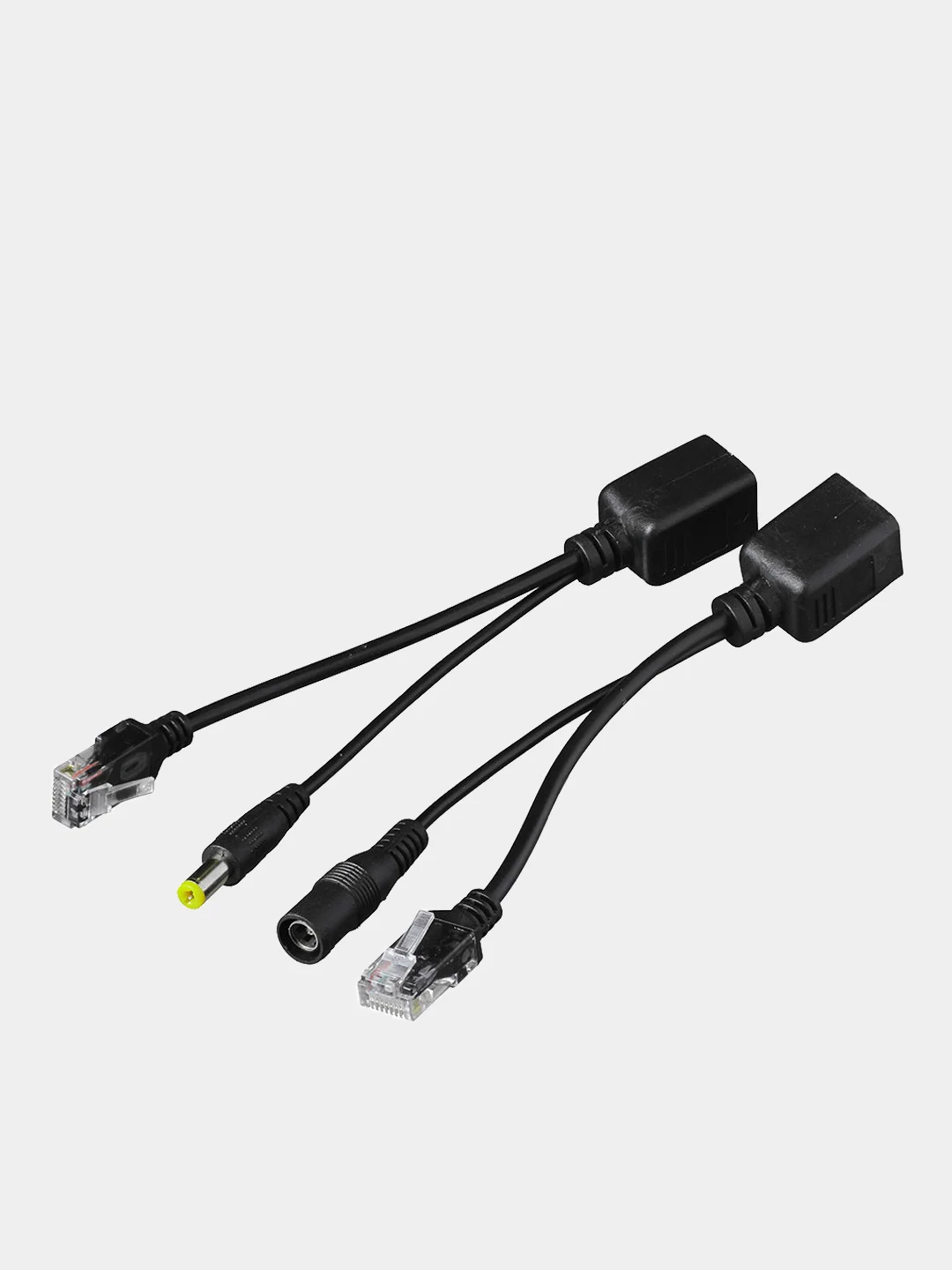 Пассивный адаптер питания Ethernet PoE RJ45 сплиттер + инжектор, комплект