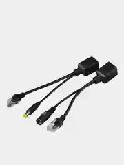 Пассивный адаптер питания Ethernet PoE RJ45 сплиттер + инжектор, комплект