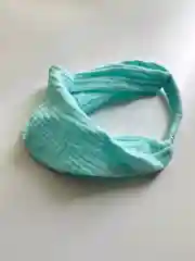Мятный косынка для девочки /косынка бандана /детская косынка /повязка на голову