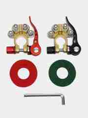 Клеммы АКБ автомобильные быстросъемные, универсальные, 2 шт