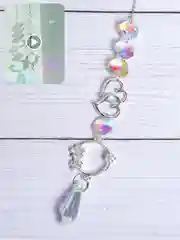 Голубой ловец солнца подвеска, цвет Северное сияние+серебро