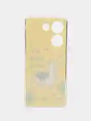 Горчичный чехол на Tecno Camon 20/20 Pro 4G (Текно Камон 20/20 Про 4G), с рисунком, защита камеры