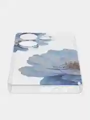 Лазурный чехол на Tecno Camon 20/20 Pro 4G (Текно Камон 20/20 Про 4G), с рисунком, защита камеры