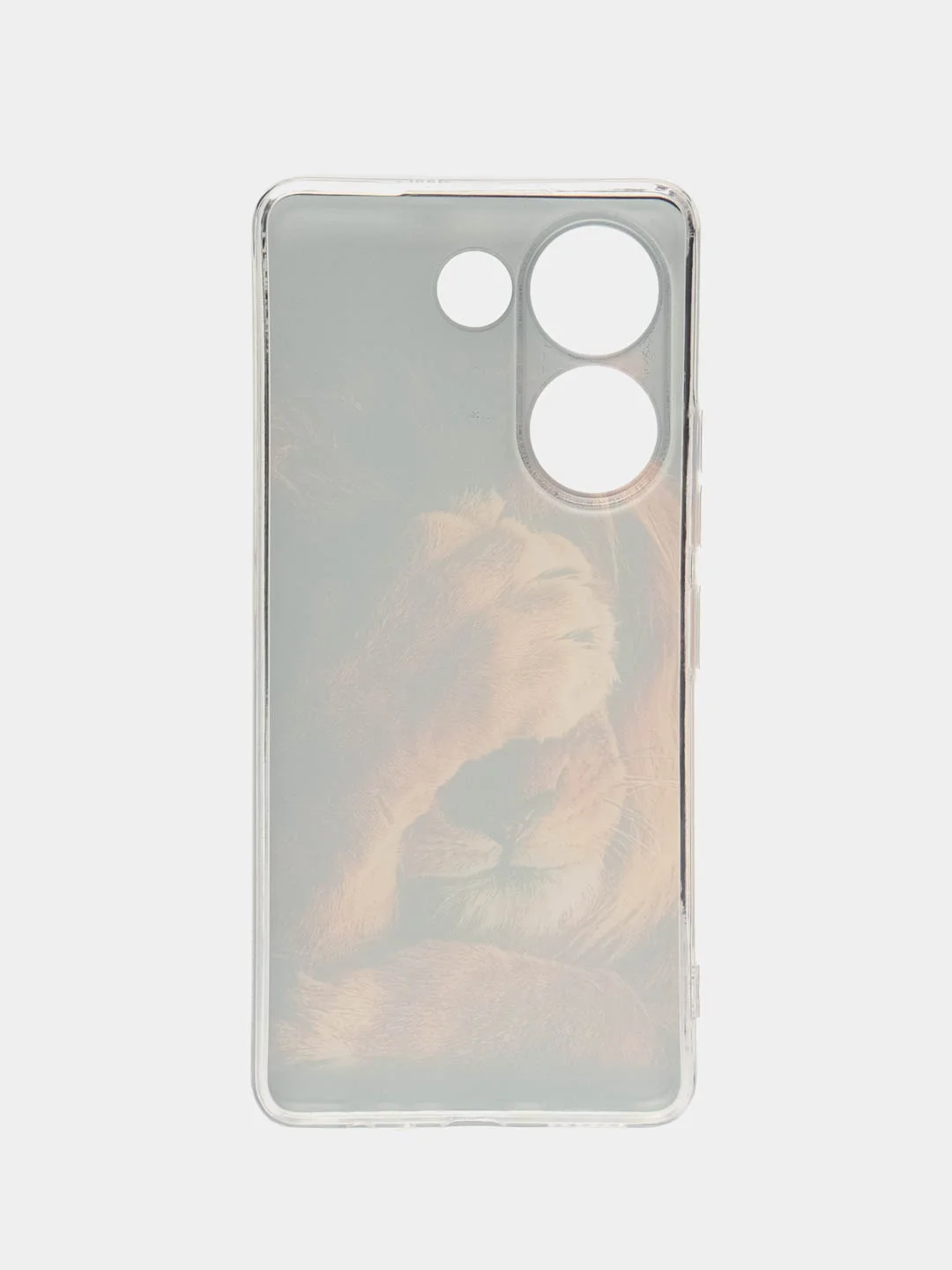 Светло-бежевый чехол на Tecno Camon 20/20 Pro 4G (Текно Камон 20/20 Про 4G), с рисунком, защита камеры