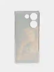 Светло-бежевый чехол на Tecno Camon 20/20 Pro 4G (Текно Камон 20/20 Про 4G), с рисунком, защита камеры