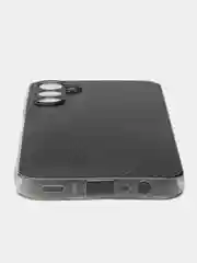 Хаки силиконовый чехол на Samsung Galaxy A15 / Самсунг А15 прозрачный, с принтом, защита камеры
