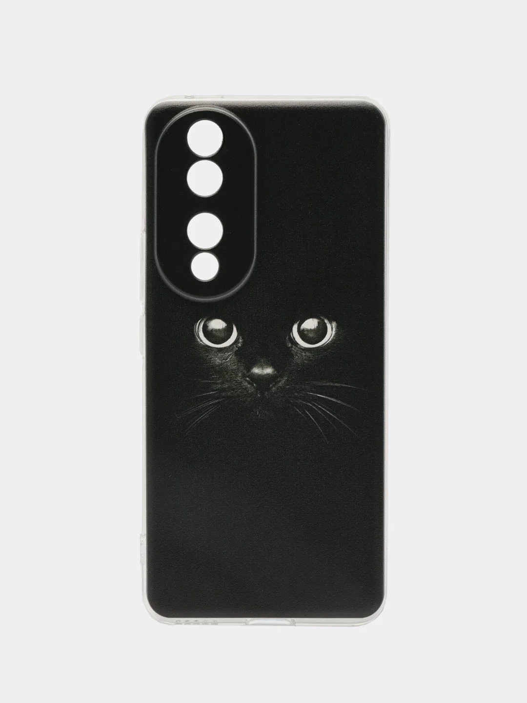 Шоколадный силиконовый чехол на Honor 90 (Хонор 90), прозрачный, с рисунком