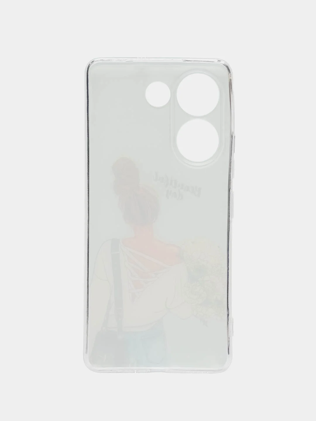 Тёмно-серый чехол на Tecno Camon 20/20 Pro 4G (Текно Камон 20/20 Про 4G), с рисунком, защита камеры