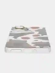 Терракотовый чехол на Xiaomi Redmi Note 13 Pro 4G/Poco M6 Pro 4G, прозрачный, с рисунком, защита камеры