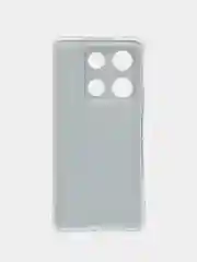 Хаки чехол для Infinix Note 30 Pro (Инфиникс Нот 30 Про), прозрачный, с рисунком, защита камеры