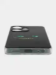 Черный чехол на Infinix Hot 30i (Инфиникс Хот 30и) с рисунком, прозрачный