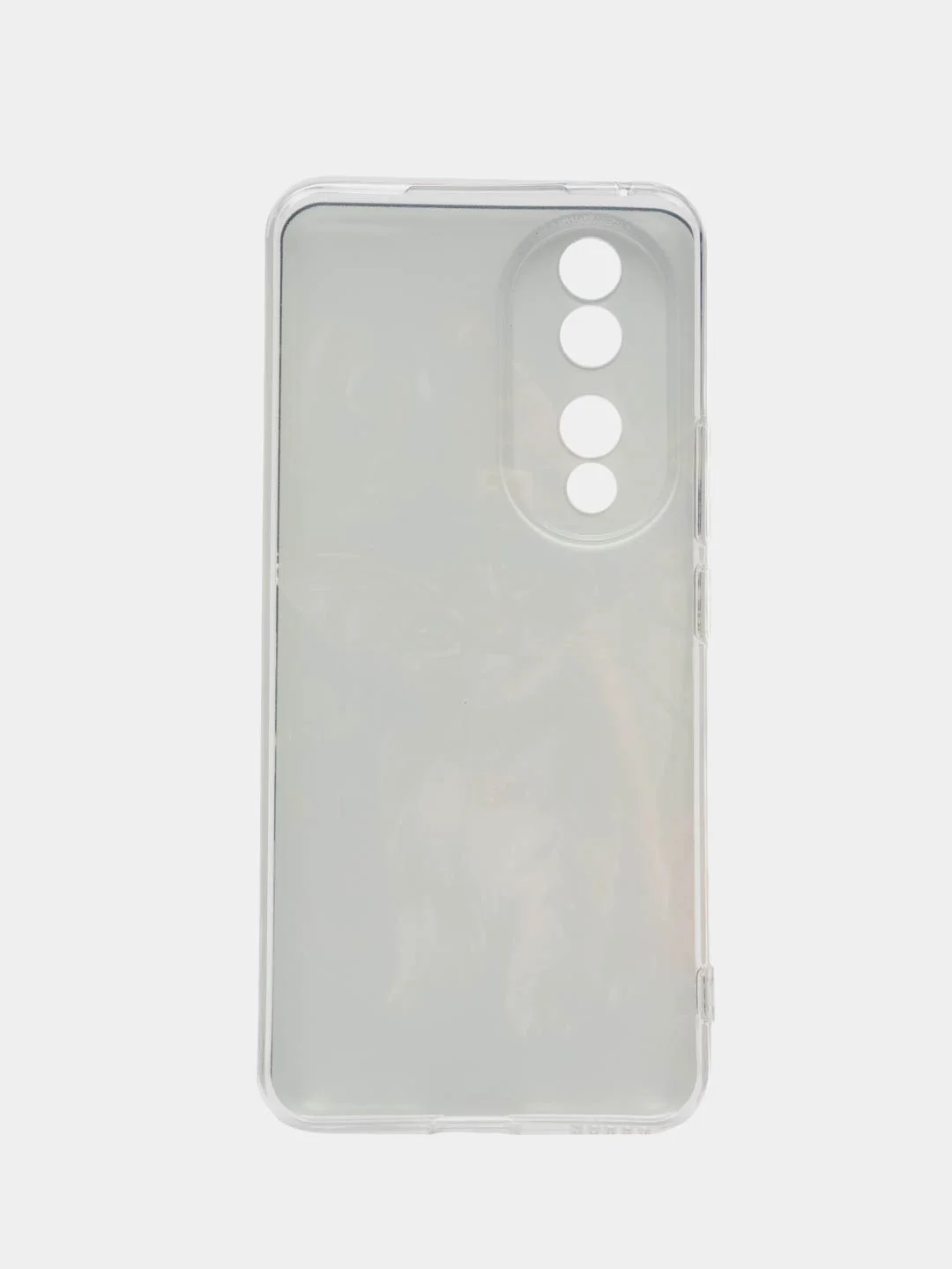 Медный силиконовый чехол на Honor 90 (Хонор 90), прозрачный, с рисунком