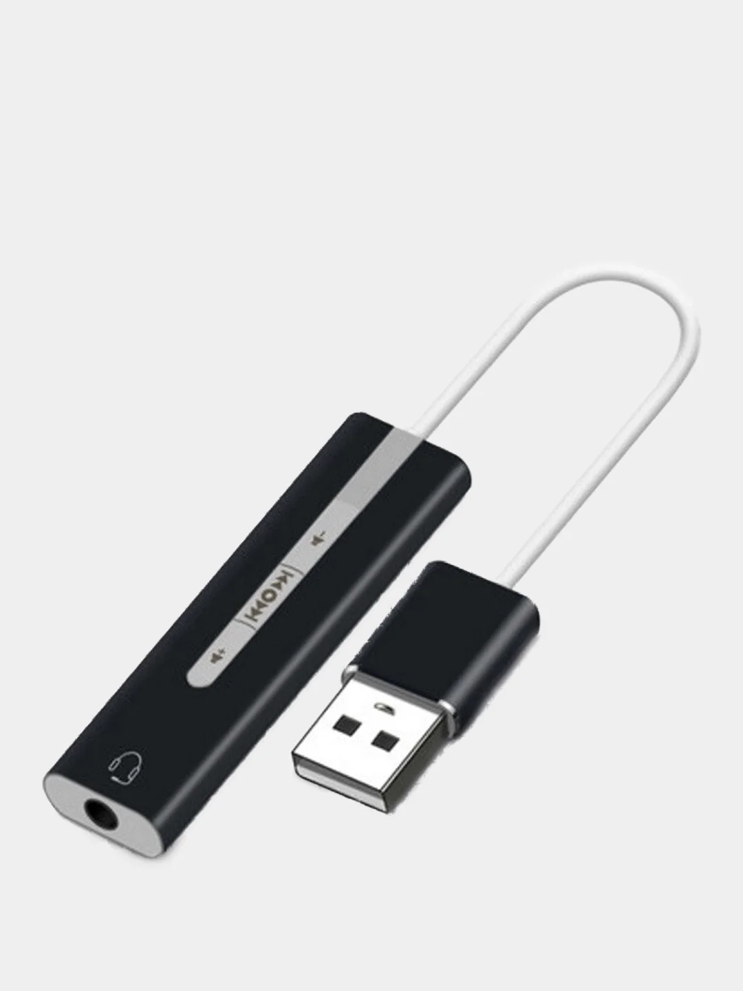 Внешняя звуковая карта USB 2.0 - Jack 3.5mm, звуковой адаптер USB
