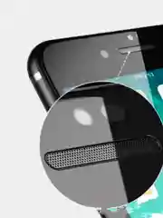 Защитное стекло с пылезащищённой сеткой для iPhone Айфон X Max