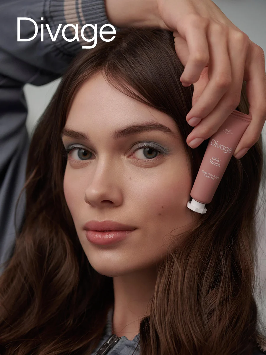 Кремовый тинт Divage Chic Touch Matte Tint для щек, губ и глаз, тон 2