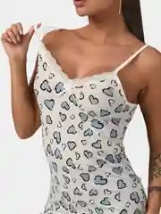 Голубой сорочка женская