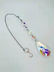 Лавандовый ловец солнца подвеска, цвет Северное сияние+серебро