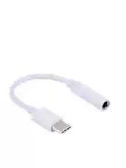 Белый переходник Lightning - AUX для наушников, 3.5 мм mini jack