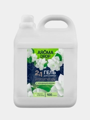 Гель для стирки с кондиционером Aroma Drop Aromatherapy Жасмин и Ветивер, 100 стирок, 5 л