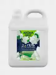 Гель для стирки с кондиционером Aroma Drop Aromatherapy Жасмин и Ветивер, 100 стирок, 5 л