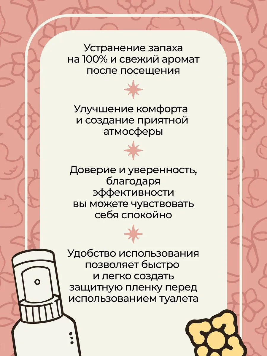 Спрей освежитель для туалета парфюмерный Tobacco Collection 50 мл, Mui Thom