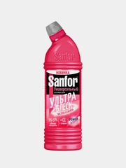 Чистящее средство для сантехники SANFOR Ультра Блеск, Чистота и гигиена, 750 г
