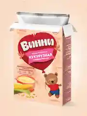 Каша детская Винни молочная кукурузная с пребиотиками, с 5 месяцев, 200 г