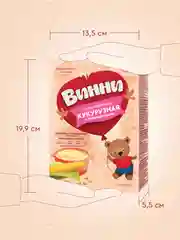 Каша детская Винни молочная кукурузная с пребиотиками, с 5 месяцев, 200 г