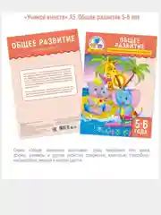 Рабочие тетрадки 4шт. Развивающие задания для детей 5-6 лет